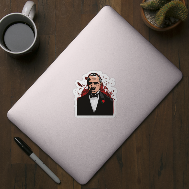 Don Vito Corleone by Jamie Lee Art